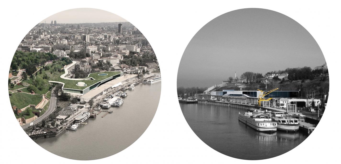 aerial and river views